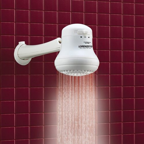 Chuveiro elétrico de parede Lorenzetti Maxi Ducha Ultra branco 5500W 220V