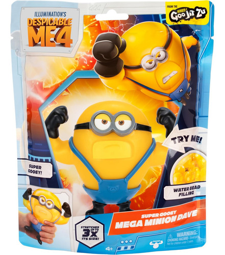 Figura Strech Minions Mi Villano Favorito 4 Mega Minion Dave