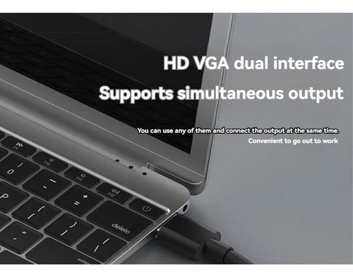 Adaptador Vga Usb 3.0 A Vga Compatible, Convertidor De Video