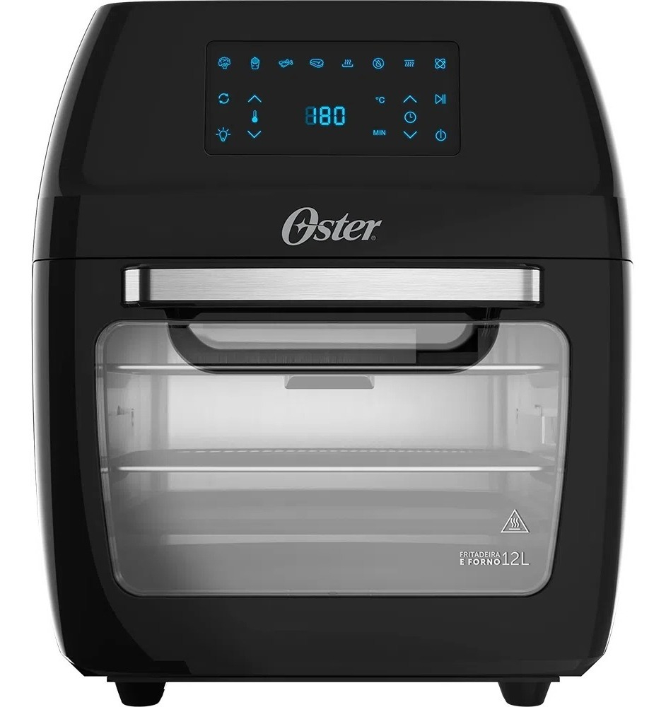 Design e Acabamento: Cor Preto e Superfície Antiaderente