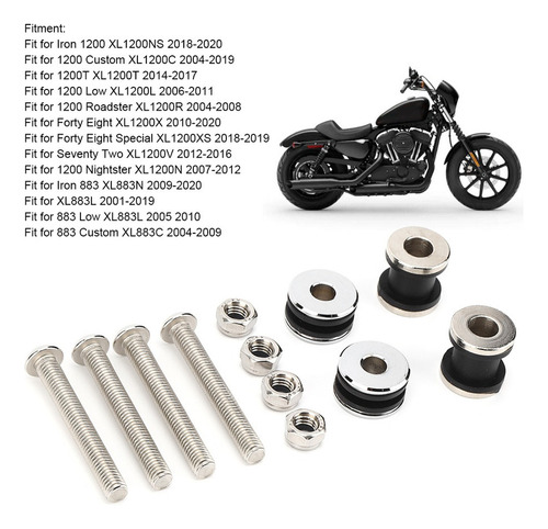 Kit De Tornillería Para Motocicleta Sissy Bar Docking