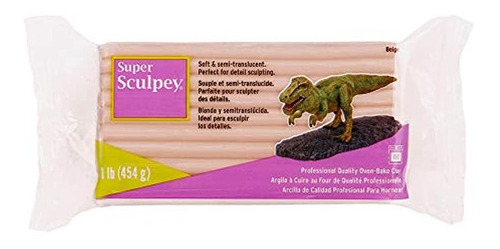 Sculpey Super Sculpturing Compuesto 1 Lb Caja, Beige