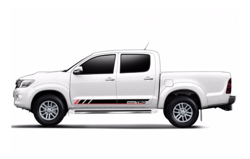 Adesivo Toyota Hilux Faixa Lateral Personalizado Par Imp27