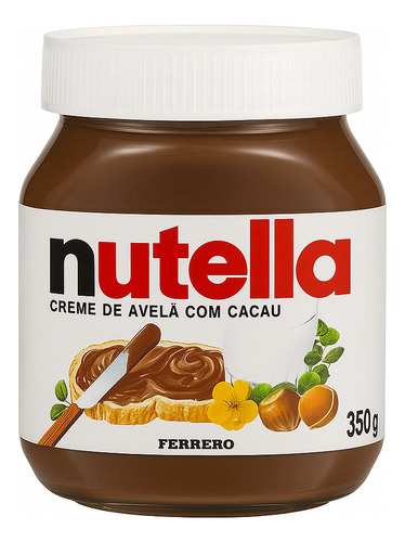 Creme De Avelã Nutella 350g 1 Unidade Ferrero