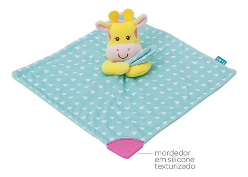 Naninha Com Mordedor Animal Fun Girafa Buba Novo