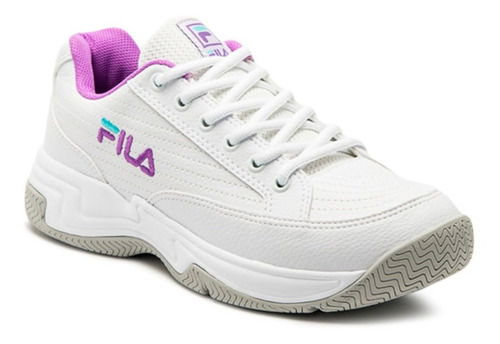 Fila Tennis Femenino  Grand Prix Blanco/azul/lila