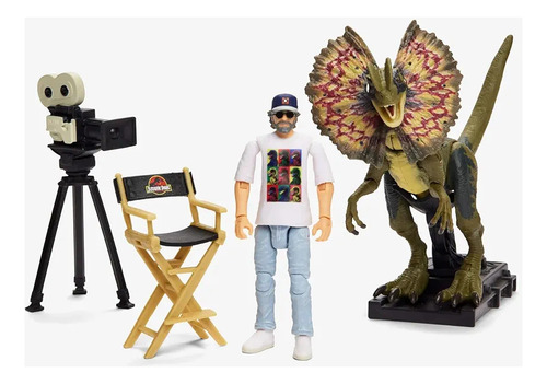 Jurassic World Spielberg Dilophosaurus Hammond Collection