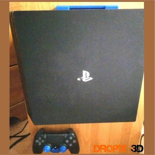 Imagen 5 de 10 de Soporte Ps4 Pro Pared + 2 Joystick