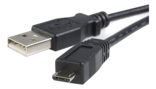 Startech Cable Micro Usb 1 Pie, Negro 6 Ft