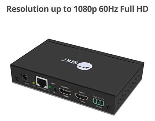 Caja De Transmisor (tx) Siig Para Extensor De Hdmi Sobre