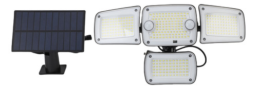 Sensor Solar De Movimiento De Inundación Exterior De 270 Gra