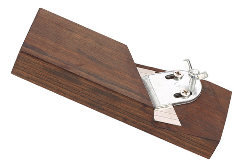 Plancha De Madera, 45 Grados, Biselado, Ébano, Bricolaje