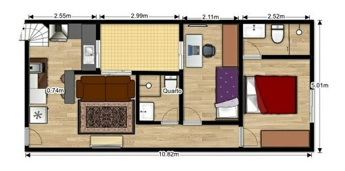 Imagem 10 de 11 de Venda Apartamento Santo Andre Industrial Ref: 9512 - 1033-9512