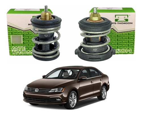 2 Valvula Termostatica Mte Jetta 1.4 Tsi 2015 A 2017