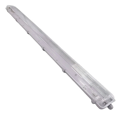 Liston Estanco Portatubo Para 2 Tubos Led De 18w 120cm 220v Ip65 Etheos