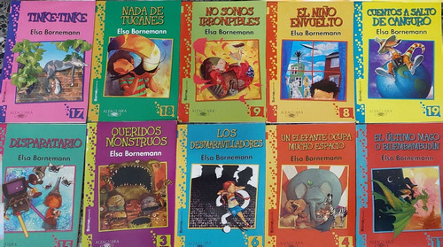 Lote X 11 Libros Bornemann Alfaguara Usados * 