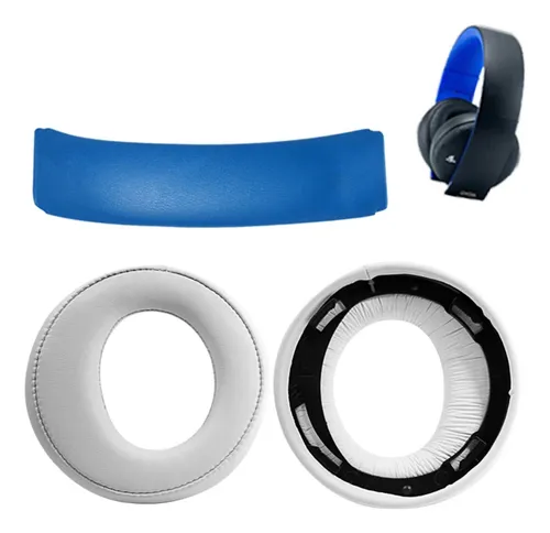 comprar Almohadillas For Sony Ps4 Ps3 Psv Pc Gold Wireless 7.1 0083