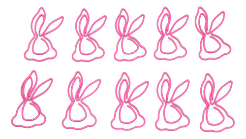 Clips De Oficina Para Niños, 100 Unidades, Estilo Conejo De