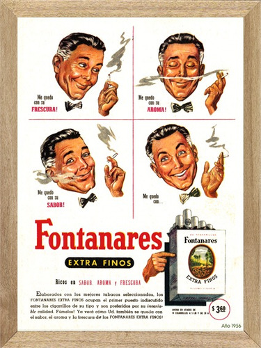 Cigarrillos Cuadros Posters Carteles Publicidades   L645