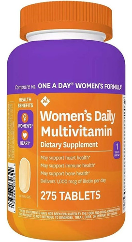 Members Mark Multivitamínico Diario Para Mujeres 275 Tableta