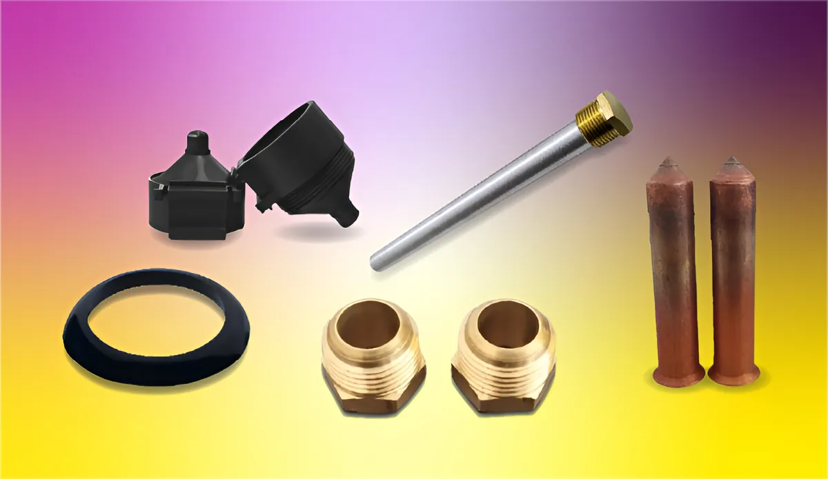 Refacciones para calentador solar