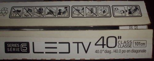 Imagen 2 de 9 de Televisor Led Samsung Smarttv 40 Pulgadas Para Reparar