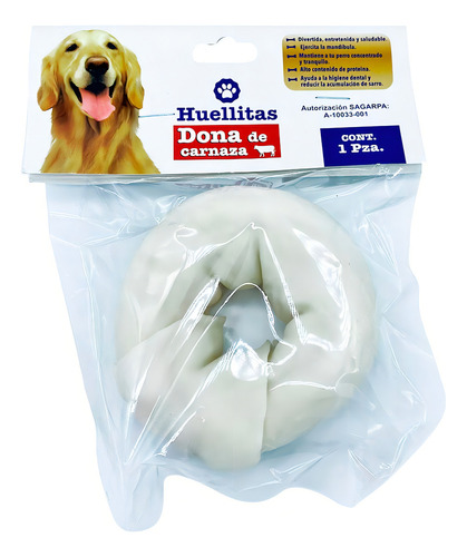Dona de carnaza de res para mascota