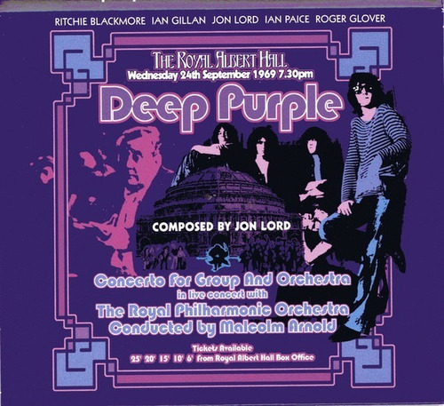 Deep Purple Concerto For Group Orches Cd Eu Nuevomusicovinyl