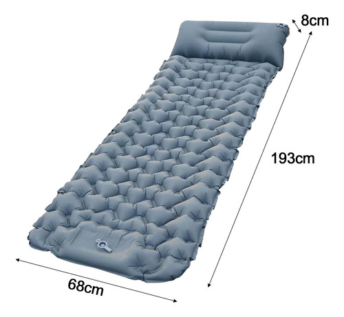 Colchón Inflable, Colchoneta Individual Cama Para Acampar