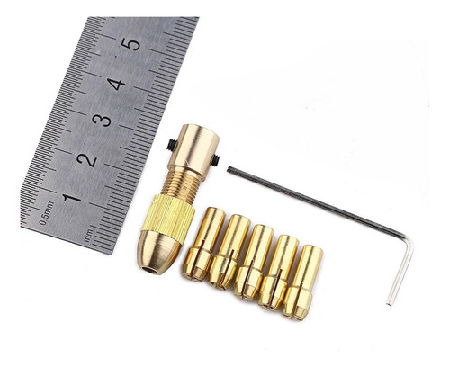 . Set De 7 Piezas Pequeña Broca De Taladro Eléctrico Mini