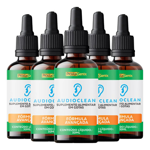 Audioclean 30ml - - Hoje Sabor Audio Clean