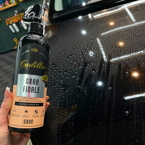 Cera Automotiva Cadillac Gran Finale Híbrida Nevasca 500ml