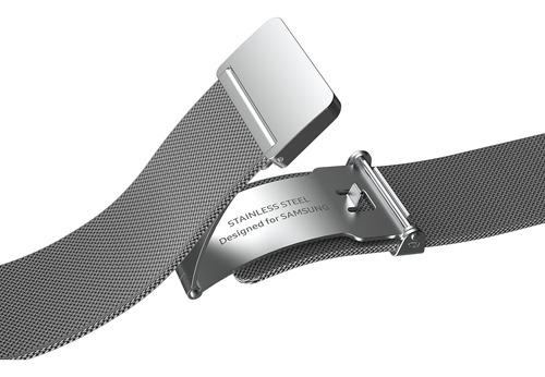 Pulseira Milanese Para Samsung Galaxy Watch 4 Largura 20 Mm
