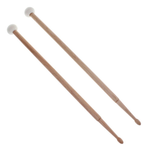 Par De Baquetas De Tambor De Doble