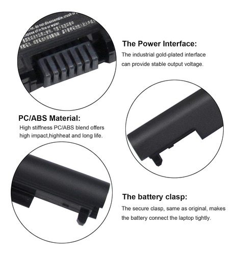 Bateria Notebook Para Hp Pavilion Jc03 919700-850 Negro