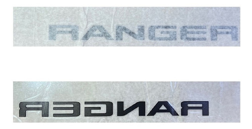 Calco Emblema Porton Ford Ranger 2016/2019 Original