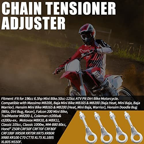 Tensor De Cadena Cncmotok De 15 Mm, Apto Para 196 Cc Y 6,5 C