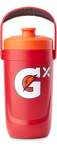 Botella Deportiva Gatorade, Rojo, Con Maneta, 1.9 L