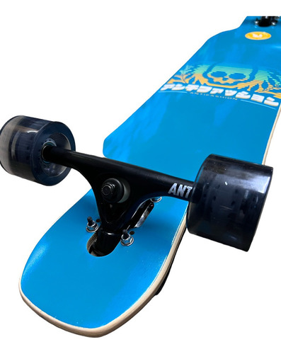 Longboard Profesional Antifashion Skate Sip Blue