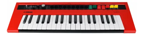 Teclado Orgão Yamaha Reface Yc Vermelho C/ Fonte E Cabo Midi