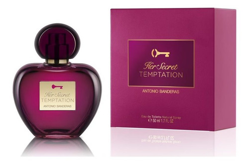 Perfume Feminino Antonio Banderas Her Secret Temptation 50ml