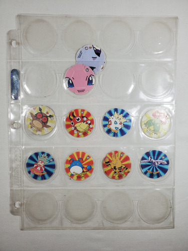 Colección De Tazos Piks Pokémon 2000 50/50 Piezas (Usado)