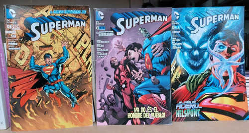 Superman 3 Ejemplares Variados - Ecc - (ltc)