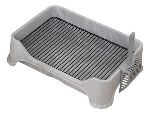 Rejilla Para Inodoro Para Perros, Soporte Para Inodoro Gris