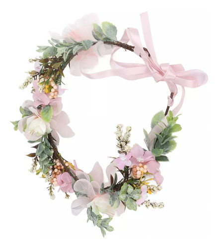 Diadema De Flores Para Fiesta De Bodas