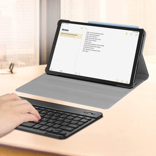 Imagen 4 de 5 de Funda Con Teclado Fintie Para Samsung Galaxy Tab S6 Lite