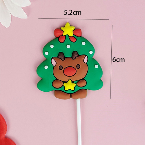 4 Paquete De 2-6 Adornos Para Tartas De, Fiesta 4 Piezas