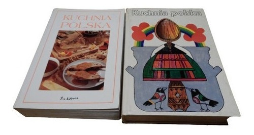 Lote De 2 Libros De Cocina En Polaco. Kuchnia Polska.&-.