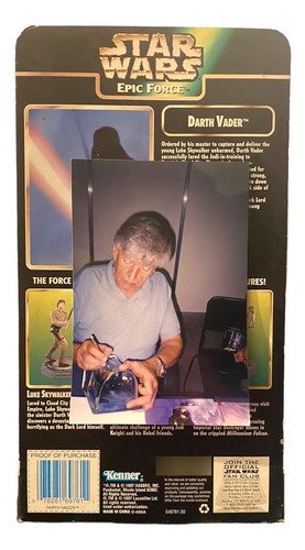 Dave Prowse Figura Darth Vader Autografiada Star Wars (Usado)