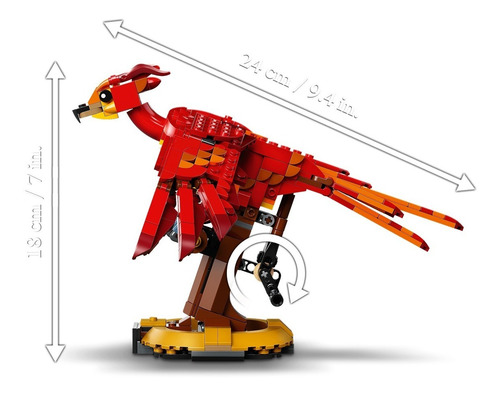 Lego Harry Potter Fawkes, A Fenix De Dumbledore 76394